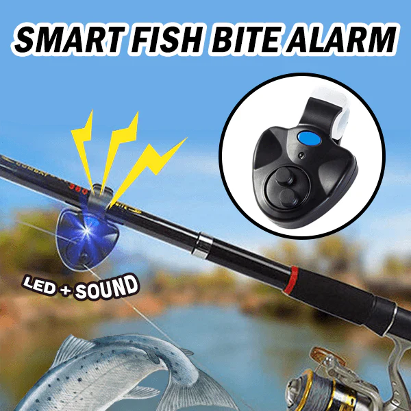 Alarme de mordida de pesca com luz LED