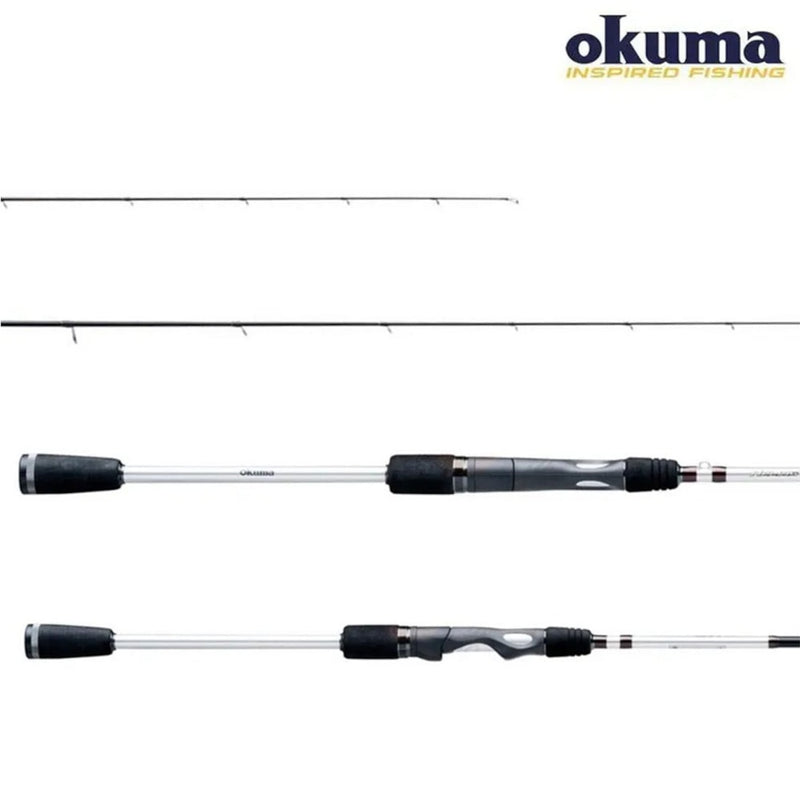 Vara Okuma Helios SX S-581M 58(1,73m) 8-17lb 1Parte - Molinete