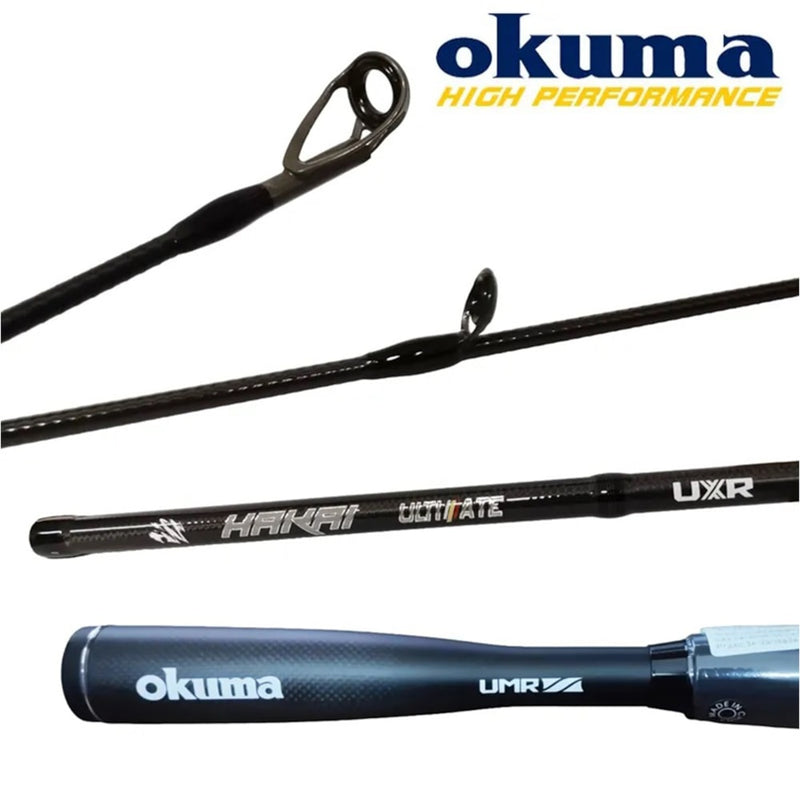 Vara Okuma Hakai Ultimate C-604M 8-17lb 4 Partes Carretilha