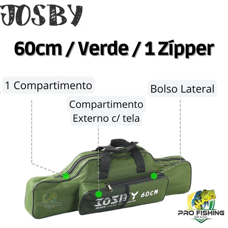 Bolsa Porta Varas JOSBY FISHING - Frete Grátis para Todo Brasil