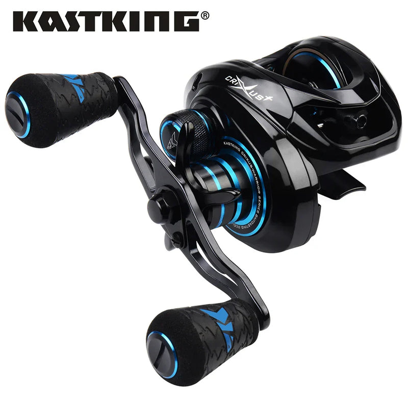 Carretilha KastKing-Crixus - 7 + 1BBs - 8kg Max Drag - 206g