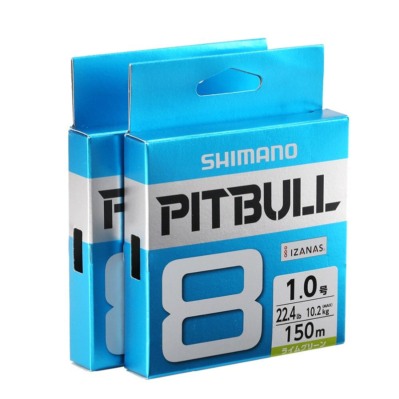 Linha de Pesca Multifilamento Original SHIMANO PITBULL X8/X12 150/200m