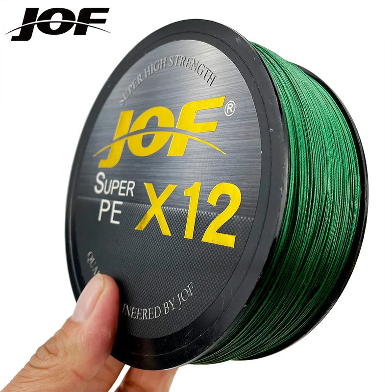 Linha Multifilamento JOF 12x- PE - 500m- 25 a 92lbs