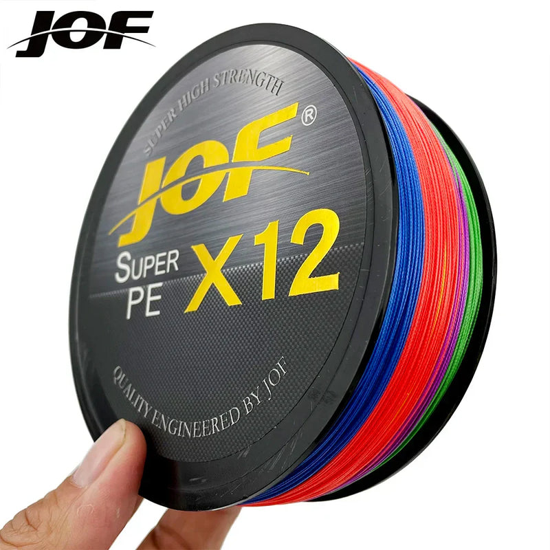 Linha Multifilamento JOF 12x- PE - 500m- 25 a 92lbs