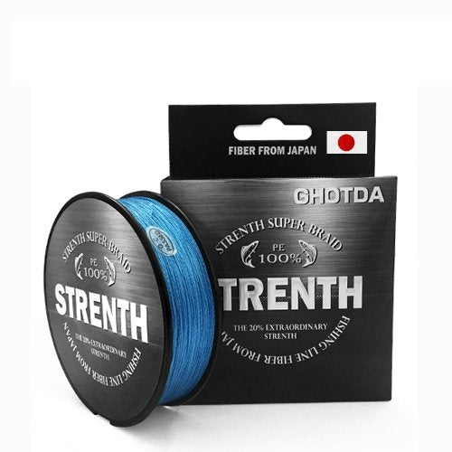 Linha multifilamento Ghotda Strenth Blindada. 300M - 0,30mm- 40Lbs