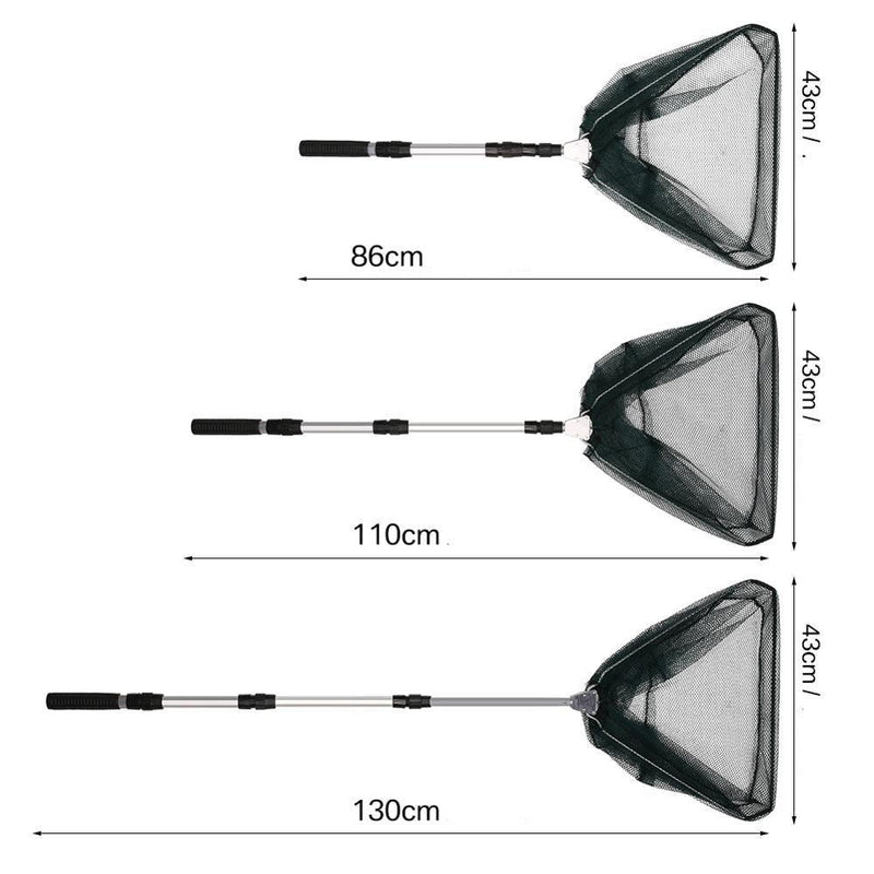 Passaguá Pesca Cabo Dobrável Telescópico Retrátil de Alumínio