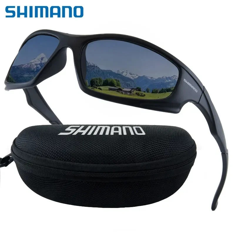 Óculos de Sol Shimano Polarizado 400UV [Compre 1 Leve 2]